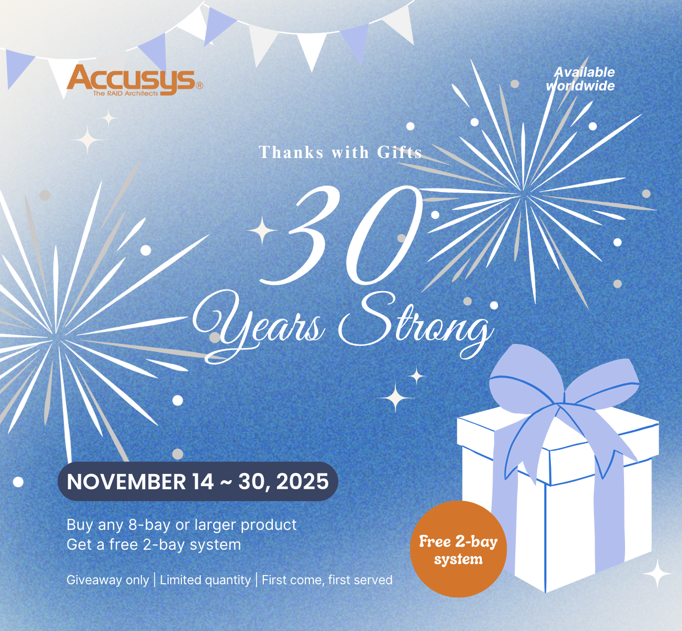 Accusys 30th Anniversary Celebration